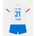 Günstige Barcelona Frenkie de Jong #21 Babykleidung Auswärts Fussballtrikot Kinder 2023-24 Kurzarm (+ kurze hosen)